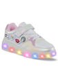 Tenis Luces Gerfy Blanco Para Niña Los Gomosos de Los Gomosos