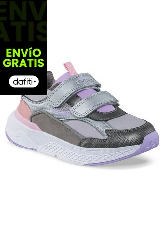 Tenis Urbanos Denz Gris Los Gomosos Para Niña Los Gomosos