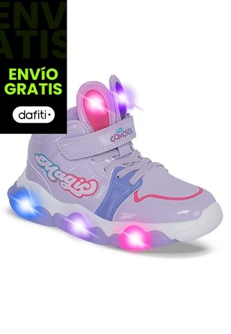 Tenis Con Luces Pidom Mora Los Gomosos Para Niña Los Gomosos