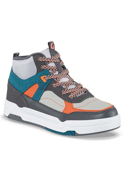 Tenis Urbanos Waley Gris Para Niño Los Gomosos