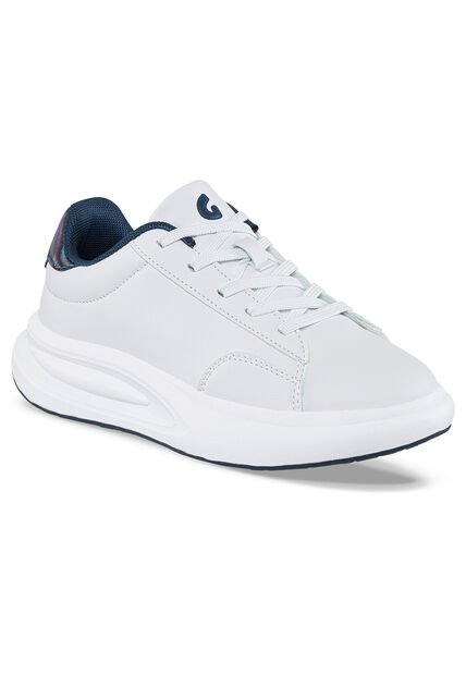 Tenis Urbanos Kinfer Blanco-Azul O Para Niño Los Gomosos
