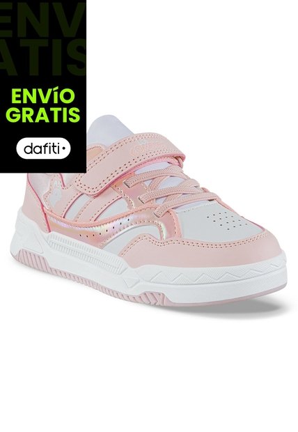 Tenis Casuales Okaran Rosa Los Gomosos Para Niña