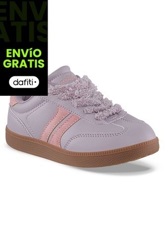 Tenis Casuales Kirty Lila Los Gomosos Para Niña Los Gomosos