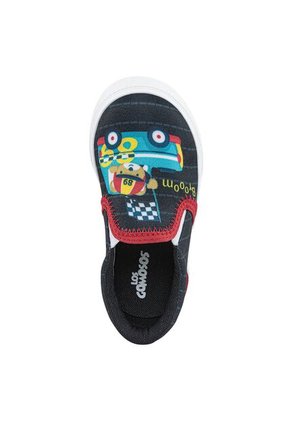Tenis Casuales Truffles Negro Los Gomosos Para Niño