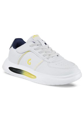 Tenis Urbanos Saxio Blanco Para Niño Los Gomosos