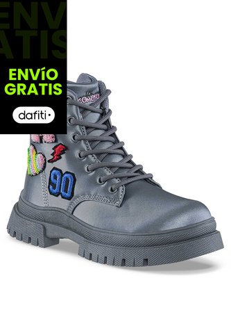 Botas Landery Gris Osc Los Gomosos Para Niña Los Gomosos