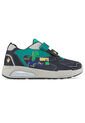 Tenis Con Luces Ruxo Negro-Verde Los Gomosos Para Niño de Los Gomosos