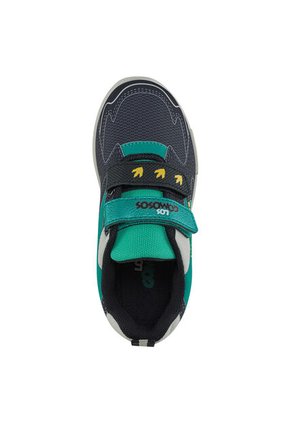 Tenis Con Luces Ruxo Negro-Verde Los Gomosos Para Niño