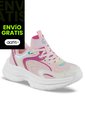Tenis Urbanos Ofalum Rosa Los Gomosos Para Niña de Los Gomosos