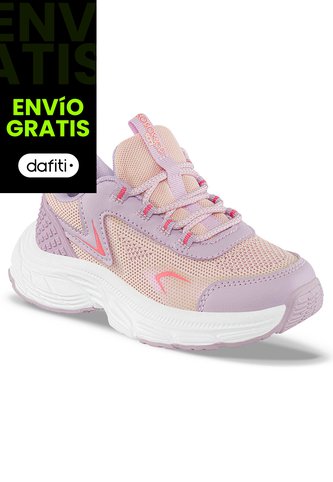 Tenis Urbanos Nekuro Beige-Rosa Los Gomosos Para Niña Los Gomosos