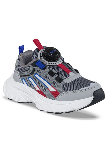 Tenis Urbanos Vadom Gris-Rojo Los Gomosos Para Niño