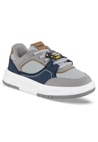 Tenis Urbanos Lidom Gris-Azul O Los Gomosos Para Niño Los Gomosos