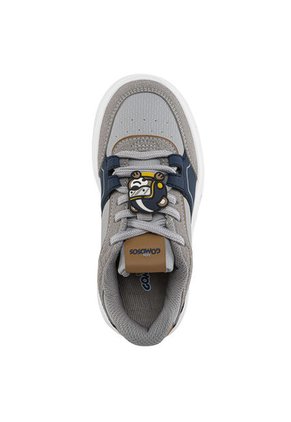 Tenis Urbanos Lidom Gris-Azul O Los Gomosos Para Niño