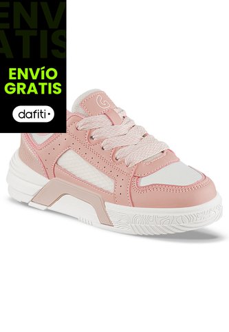 Tenis Casuales Tazimo Beige-Coral Los Gomosos Para Niña Los Gomosos