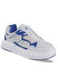 Tenis Urbanos Patar Blanco-Azul Los Gomosos Para Niño de Los Gomosos