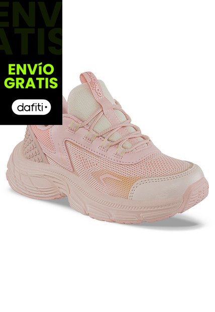 Tenis Urbanos Nekuro Rosa Los Gomosos Para Niña