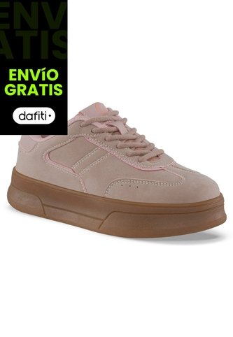 Tenis Casuales Merunit Rosa Los Gomosos Para Niña Los Gomosos