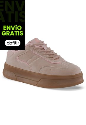 Tenis Casuales Merunit Rosa Los Gomosos Para Niña