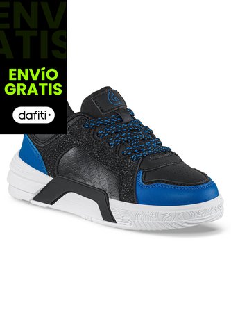 Tenis Urbanos Miro Negro-Azul Los Gomosos Para Niño Los Gomosos