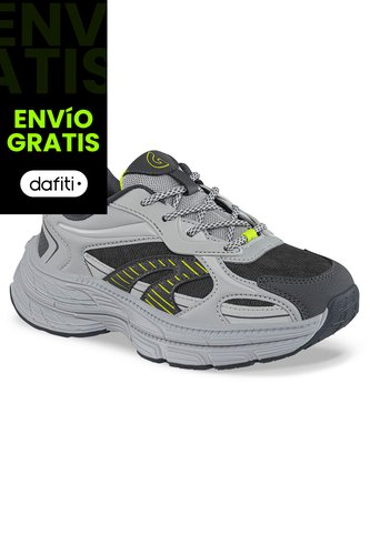 Tenis Urbanos Vamu Gris Los Gomosos Para Niño Los Gomosos