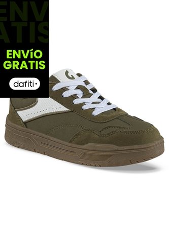 Tenis Casuales Oroz Verde Osc Los Gomosos Para Niño Los Gomosos