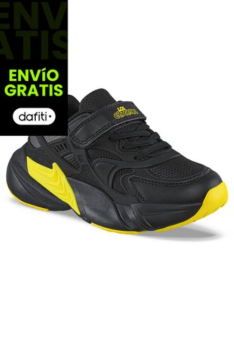 Tenis Urbanos Sifer Negro Los Gomosos Para Niño Los Gomosos