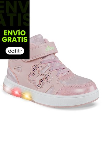 Tenis Luces Nubi Rosa Los Gomosos Para Niña Los Gomosos