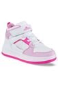Tenis Klaz Blanco-Rosa Para Niña Los Gomosos de Los Gomosos