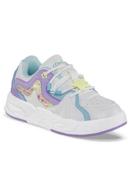 Tenis Urbanos Riboty Blanco-Azul Los Gomosos Para Niña