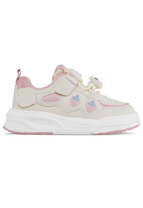 Tenis Urbanos Ginav Beige-Rosa Los Gomosos Para Niña
