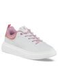 Tenis Casuales Kivra Blanco-Rosa Los Gomosos Para Niña de Los Gomosos