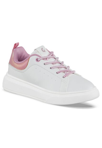Tenis Casuales Kivra Blanco-Rosa Los Gomosos Para Niña
