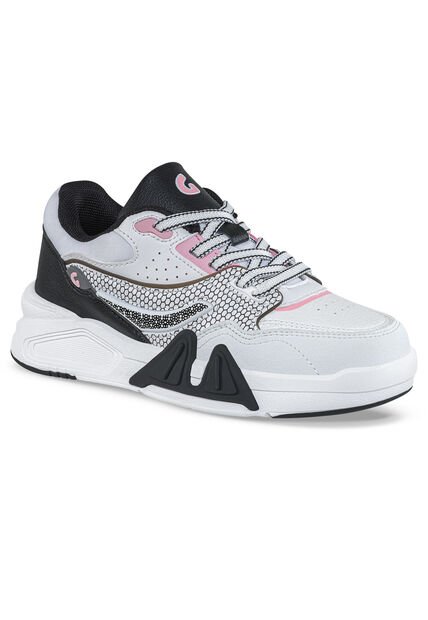 Tenis Urbanos Hopaw Blanco-Negro Los Gomosos Para Niña