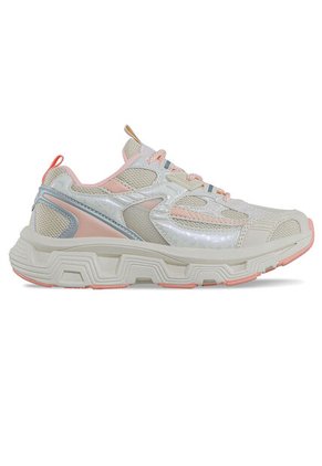 Tenis Urbanos Hysi Beige-Coral Los Gomosos Para Niña