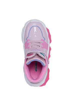 Tenis Con Luces Pidom Rosa Los Gomosos Para Niña
