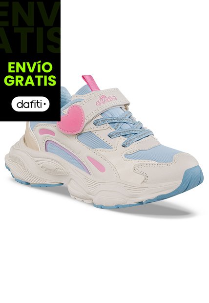 Tenis Urbanos Tarento Azul Para Niña Los Gomosos