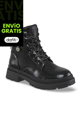 Botas Zikmo Negro Para Niña Los Gomosos Los Gomosos