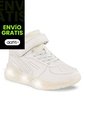 Tenis Luces Sorel Beige Para Niña Los Gomosos de Los Gomosos