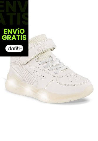 Tenis Luces Sorel Beige Para Niña Los Gomosos Los Gomosos