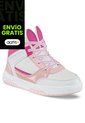 Tenis Urbanos Gury Blanco-Rosa Para Niña Los Gomosos de Los Gomosos