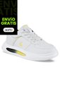 Tenis Urbanos Saxio Blanco Para Niño Los Gomosos de Los Gomosos