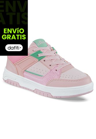 Tenis Urbanos Damik Rosa Para Niña Los Gomosos Los Gomosos