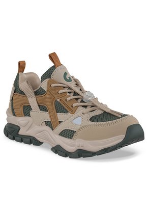 Tenis Urbanos Rigew Beige-Verde Los Gomosos Para Niño