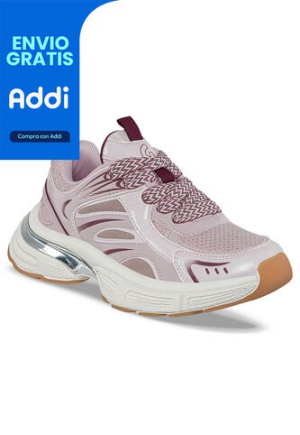 Tenis Urbanos Hawop Rosa Los Gomosos Para Niña Los Gomosos