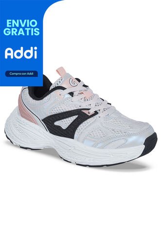 Tenis Urbanos Gizod Blanco Los Gomosos Para Niña Los Gomosos