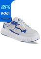 Tenis Urbanos Patar Blanco-Azul Los Gomosos Para Niño de Los Gomosos