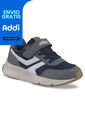 Tenis Urbanos Jidom Gris-Azul O Los Gomosos Para Niño de Los Gomosos