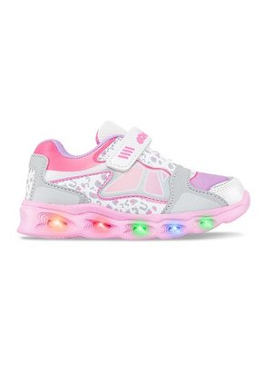 Tenis Con Luces Bawy Gris Para Niña Los Gomosos