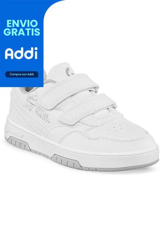 Tenis Colegio Morph V Blanco Los Gomosos Para Niño Y Niña Los Gomosos