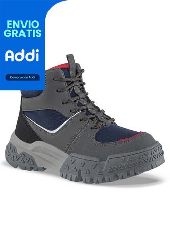 Tenis Urbanos Fadriga Gris Los Gomosos Para Niño Los Gomosos